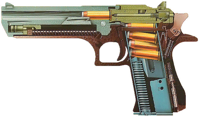 Desert eagle рисунок