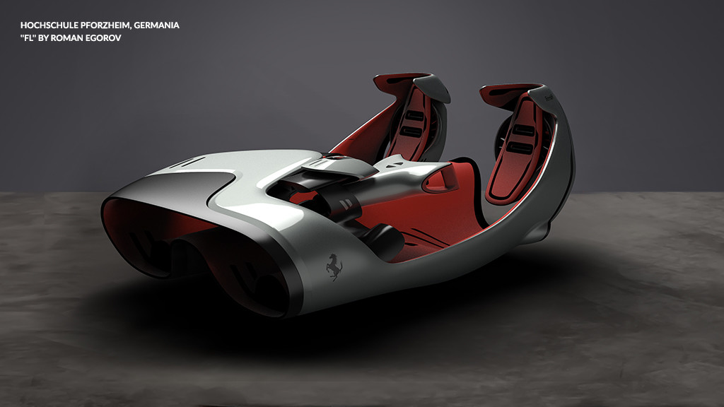 Ferrari в 2040-м году - финалисты конкурса дизайнеров ferrari, автодизайн, дизайн, концепт