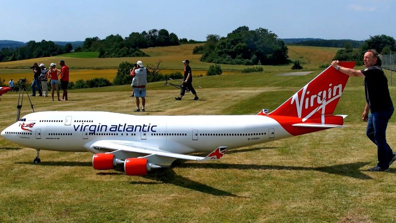 Уникальная летающая модель Boeing 747