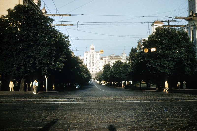 Жизнь Киева в объективе Джона Шульца, 1958 год