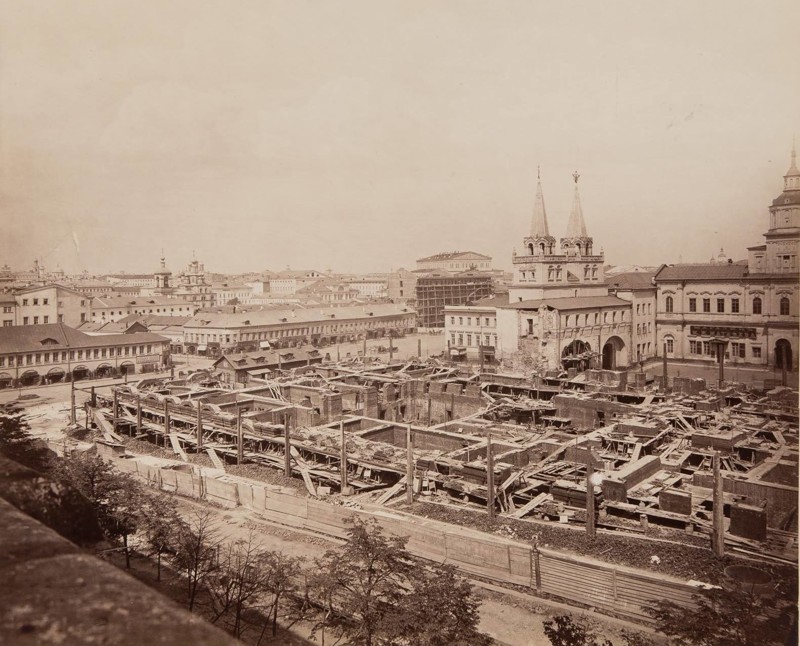27.	Начало строительства Исторического музея. 12 июля 1876 года.