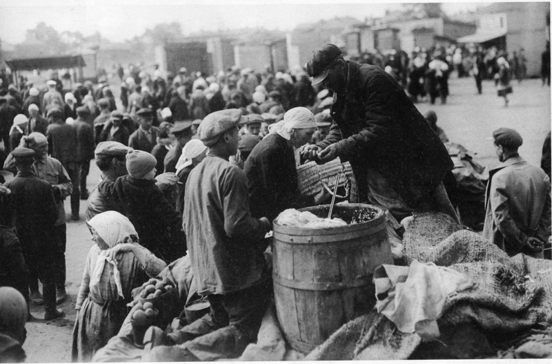 3.	Торговля на Дорогомиловском рынке. 1935-1939гг.