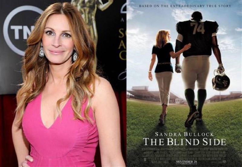 2. Джулия Робертс - "Невидимая сторона" (The Blind Side, 2009)