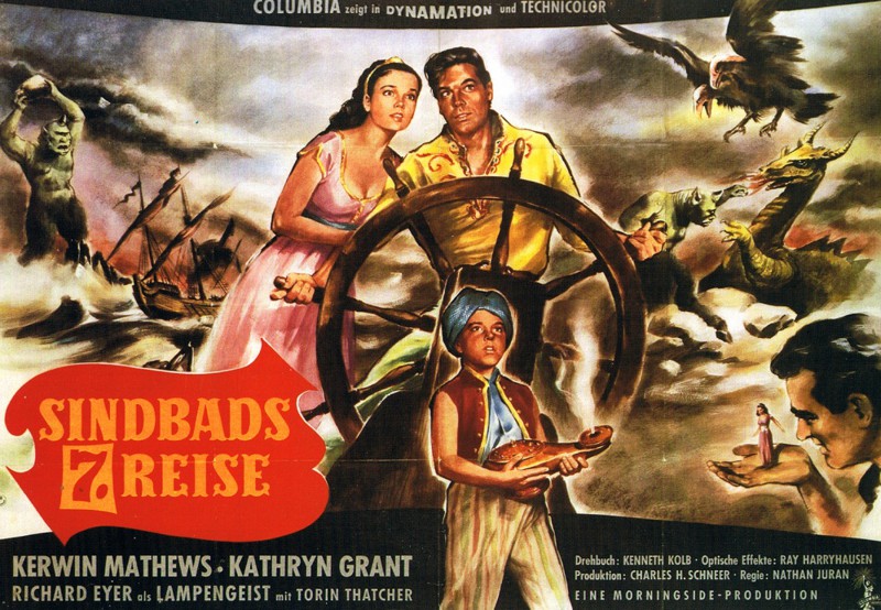 51 «Седьмое путешествие Синдбада» (США, 1958, реж. Нэтан Джуран)  посмотрели за два выпуска в прокат- 70,1 млн.