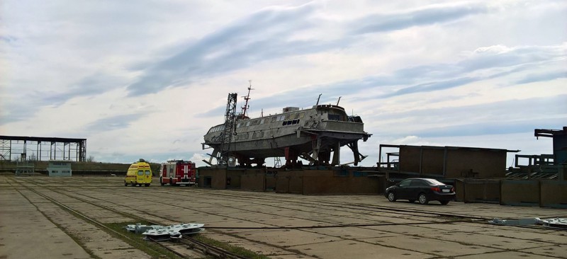 Старые украинские военные корабли в Крыму отправят на металлолом.