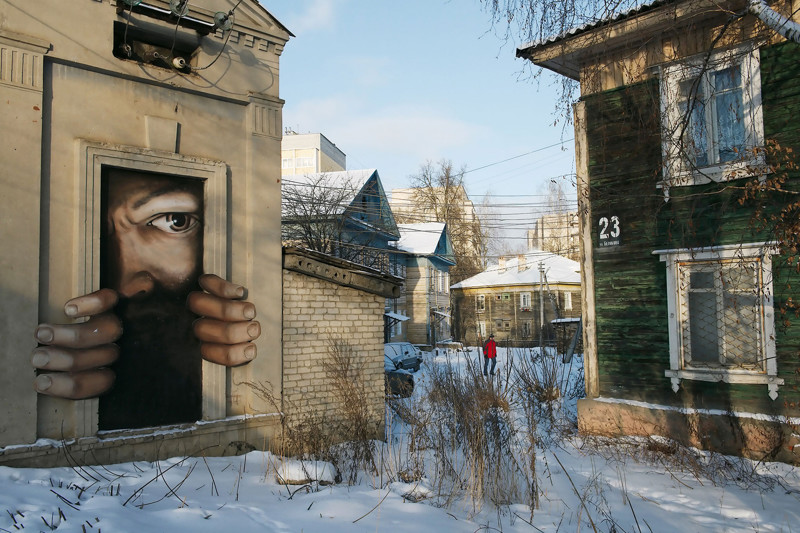 Выкса - столица стрит-арта: как российский промышленный город обрел популярность в Сети
