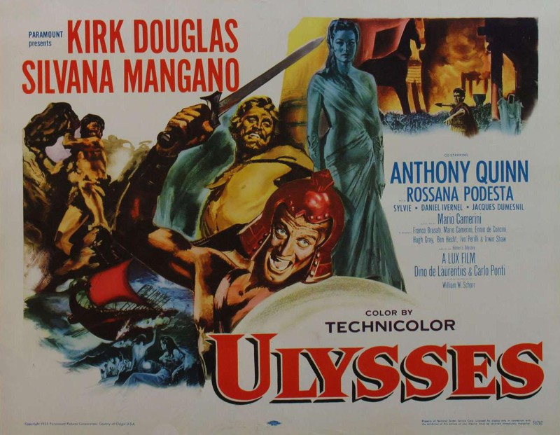 93. «Приключения Одиссея»/  Ulisse (Италия, США, Франция 1954.  реж. Марио Камерини) 34 млн чел 