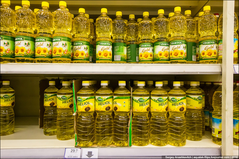 Цены на продукты в супермаркете Праги