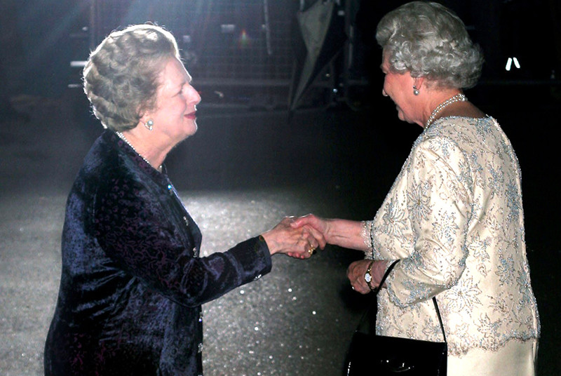 Одна из встреч с Маргарет Тэтчер, 2005 год, Лондон. Премьер-министр Великобритании умерла в 2013 году в возрасте 87 лет.