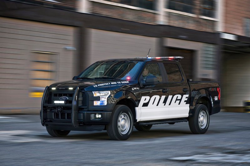Новый полицейский пикап Ford F-150