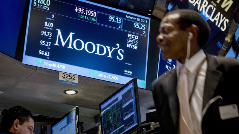 Moody's сохранило кредитный рейтинг России на спекулятивном уровне