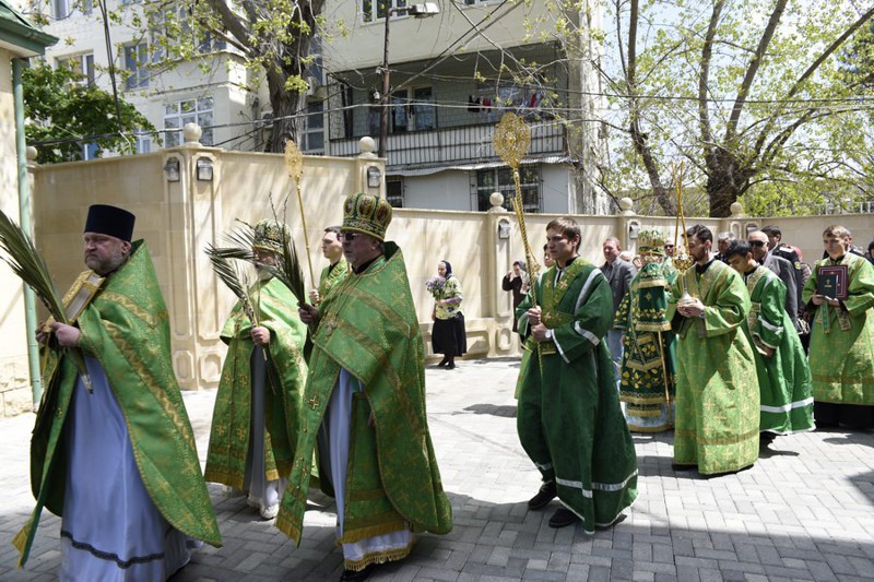 Вербное воскресенье в Баку