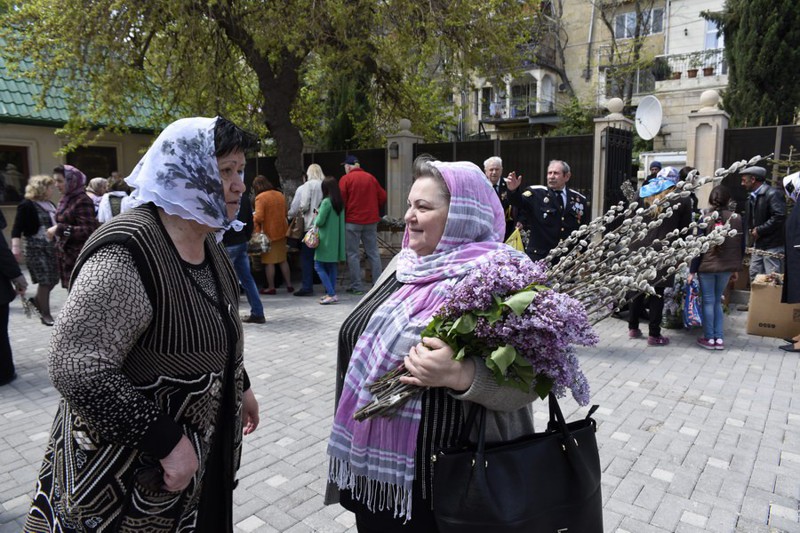 Вербное воскресенье в Баку