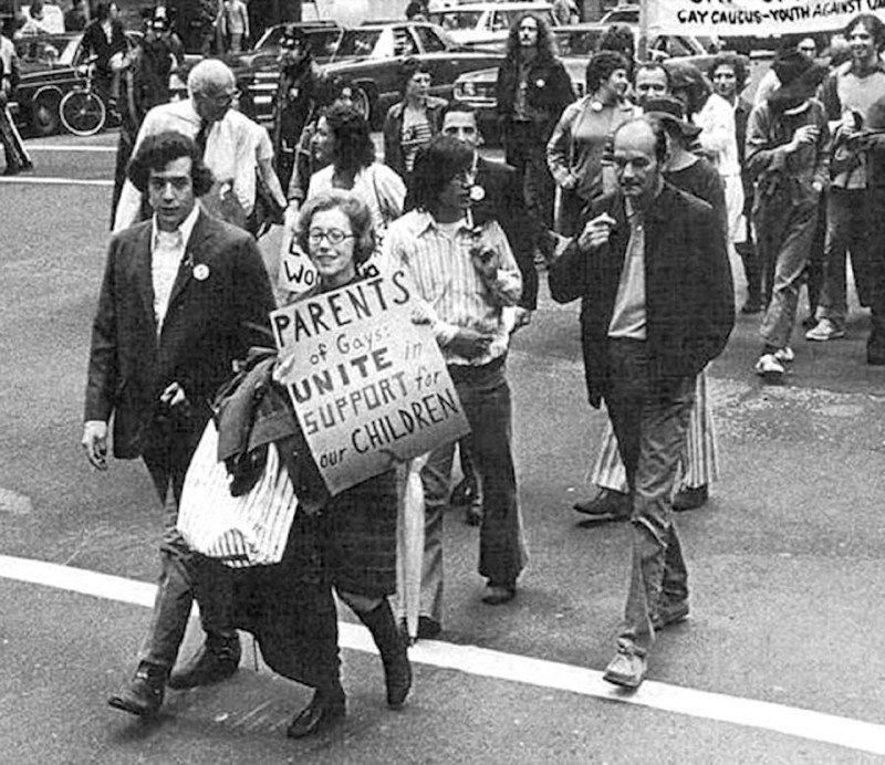  Jeanne Manford вышла на «марш гордости» вместе с сыном-геем (1972)