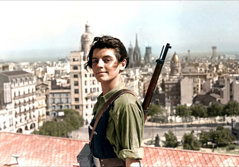 Marina Ginesta — 17-ти летняя защитница Барселоны (1936)