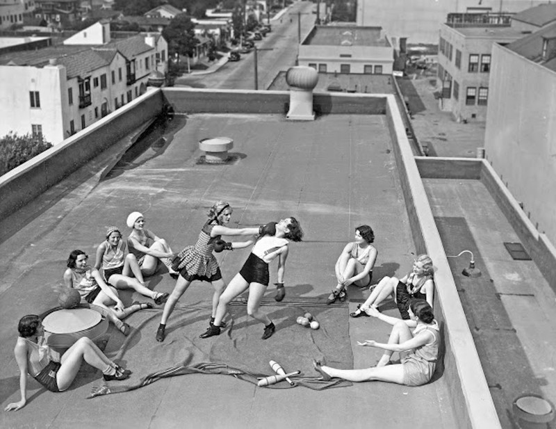 Женский бокс в Лос-Анджелесе (1933)