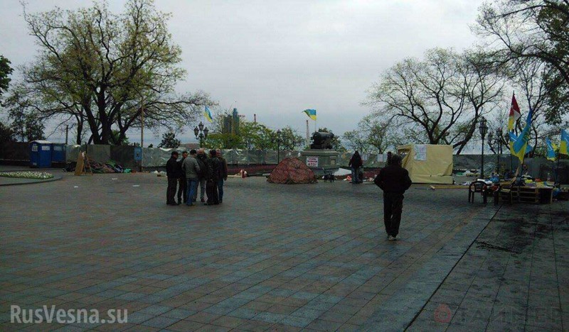 В Одессе жестко разогнали «евромайдан» 