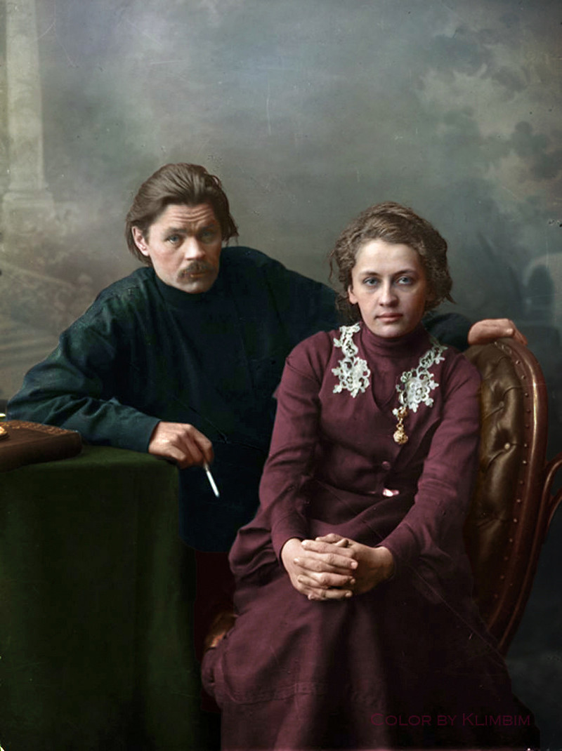 Исторические личности XX века в цветных фотографиях