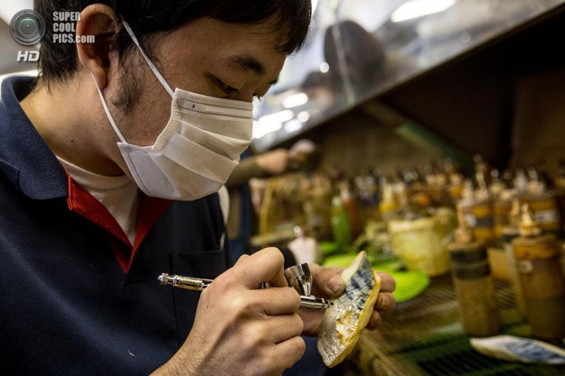 Как делают виниловые муляжи блюд японской кухни