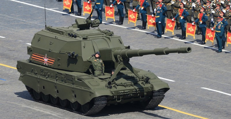 Made in Russia: САУ 2С35 «Коалиция-СВ» - самоходная гаубица калибр 152-мм