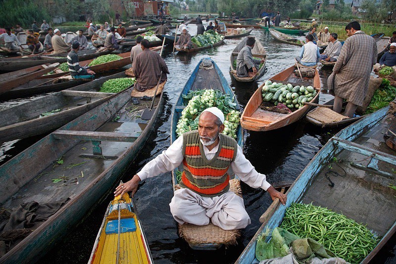 Плавучие рынки юго-восточной Азии азия, плавучий рынок, рынок