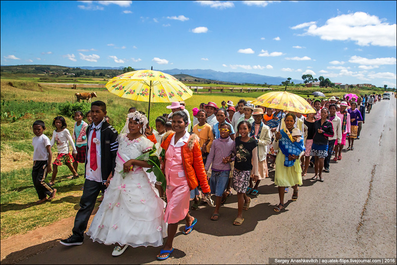Как выглядит деревенская африканская свадьба
