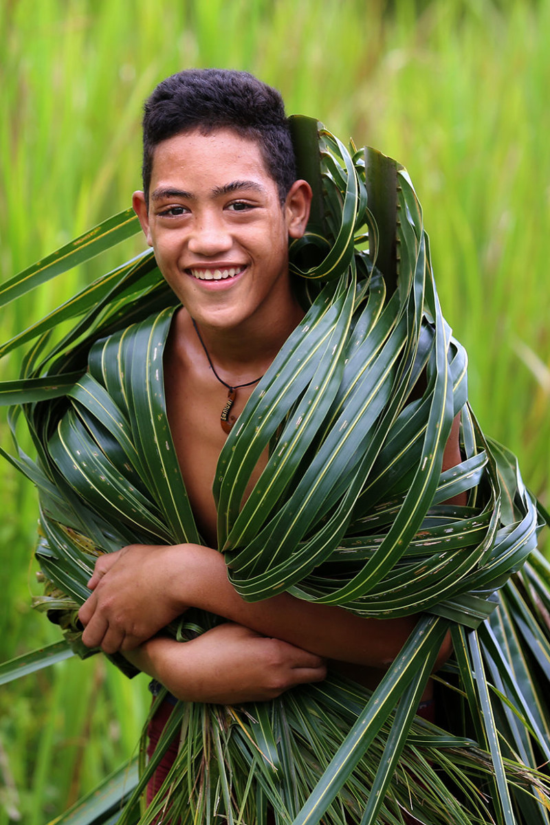 4. Самоанский юноша