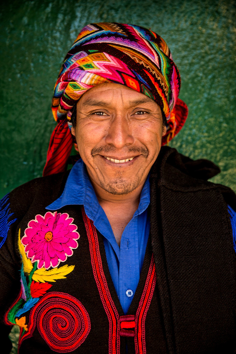 28. Мужчина из племени киче майя