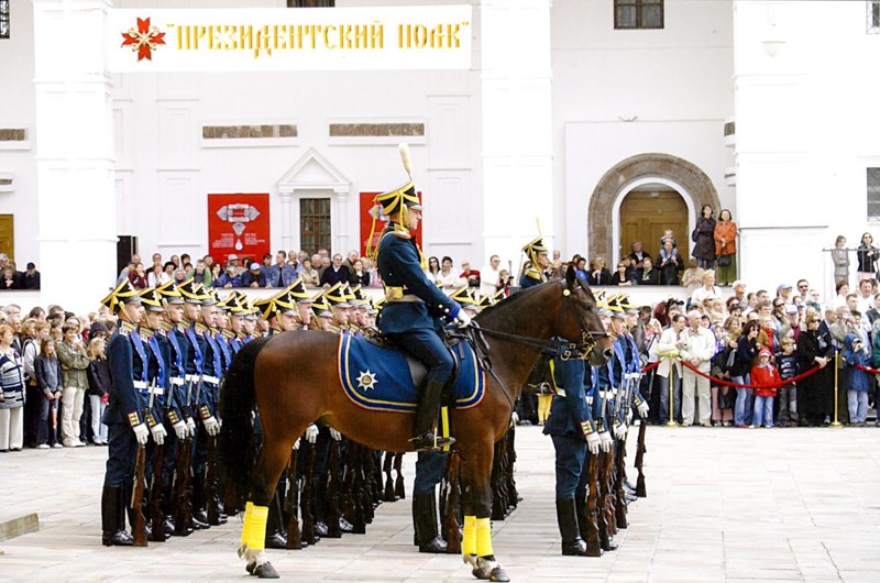 День Президентского полка Комендатуры Московского Кремля  