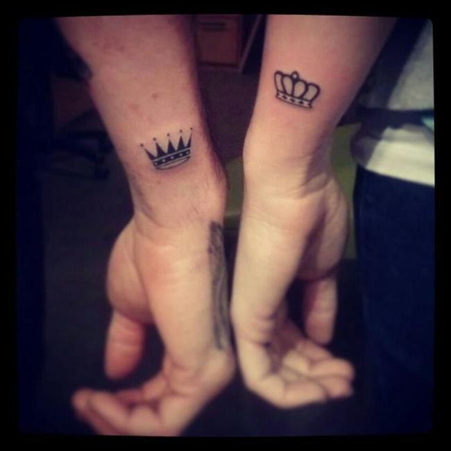 Временные татуировки для двоих