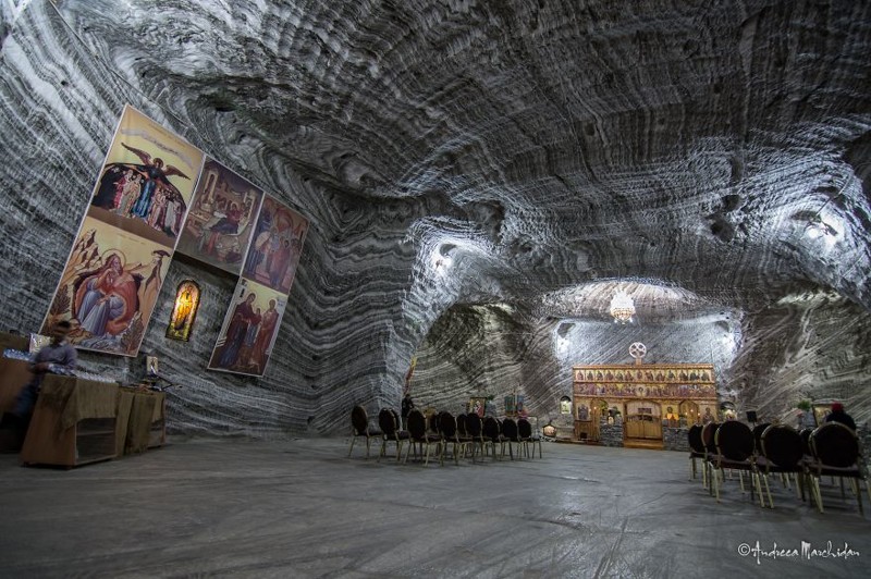 Соляная шахта Оконеле-Мари - жемчужина Румынии