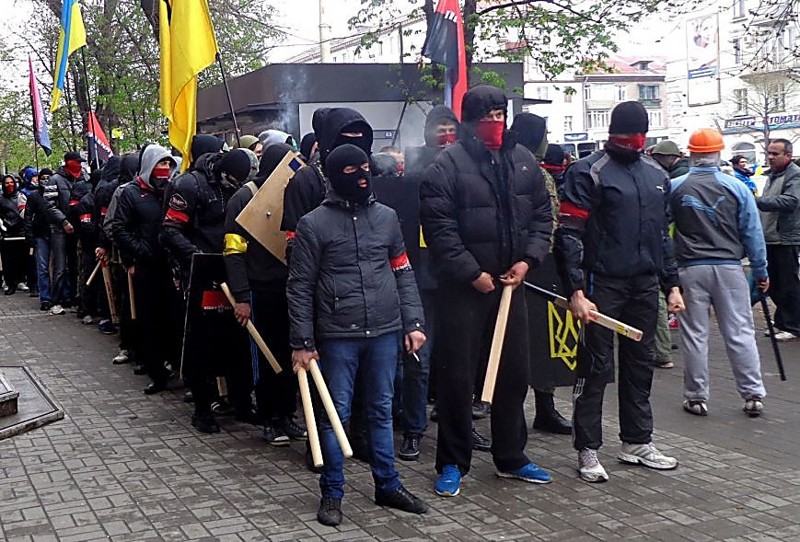 Как прошло 9 мая на Украине, в которой нацизма «нет»