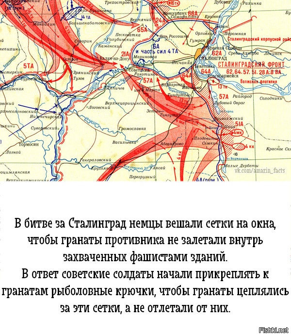 Карта наступления немцев на сталинград 1942 год