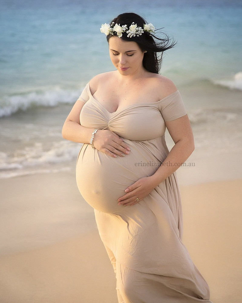 Вот так выглядела беременность Ким