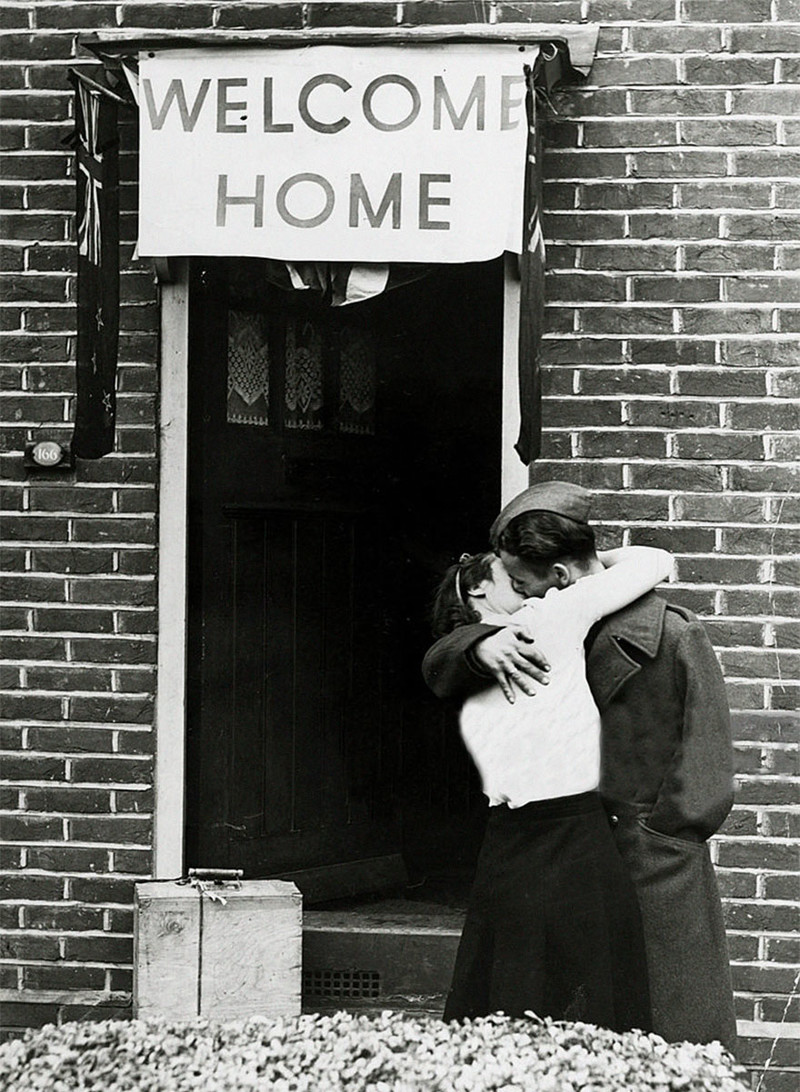 26. Британский солдат вернулся домой, 1945 год