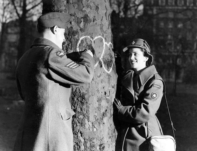 32. Влюбленные, День Святого Валентина, 1944 год