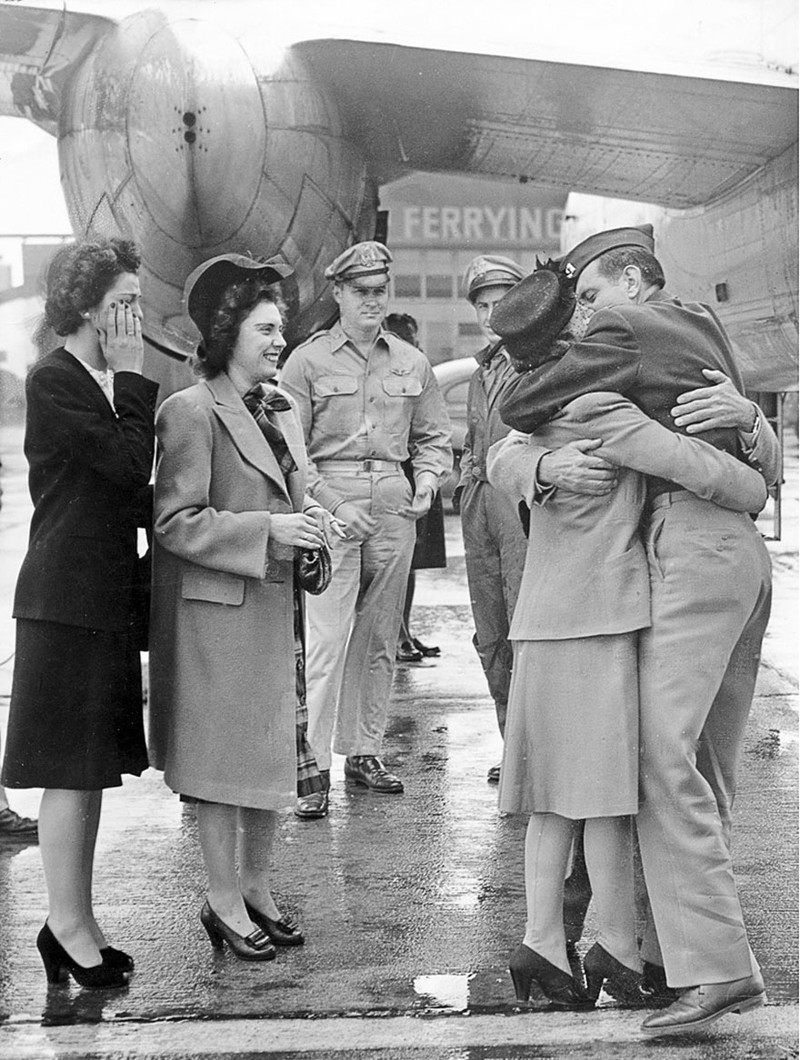 42. Солдат вернулся домой, Аэропорт Лонг-Бич, 1945 год