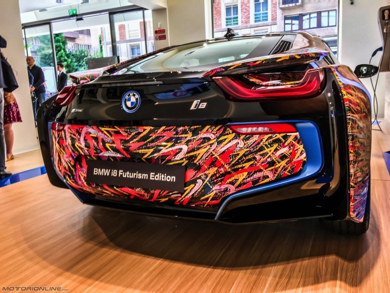 Специальная модификация гибрида BMW i8 Futurism Edition