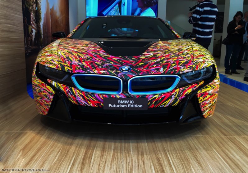 Специальная модификация гибрида BMW i8 Futurism Edition