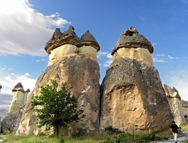 4. Каменные грибы Каппадокии, Турция