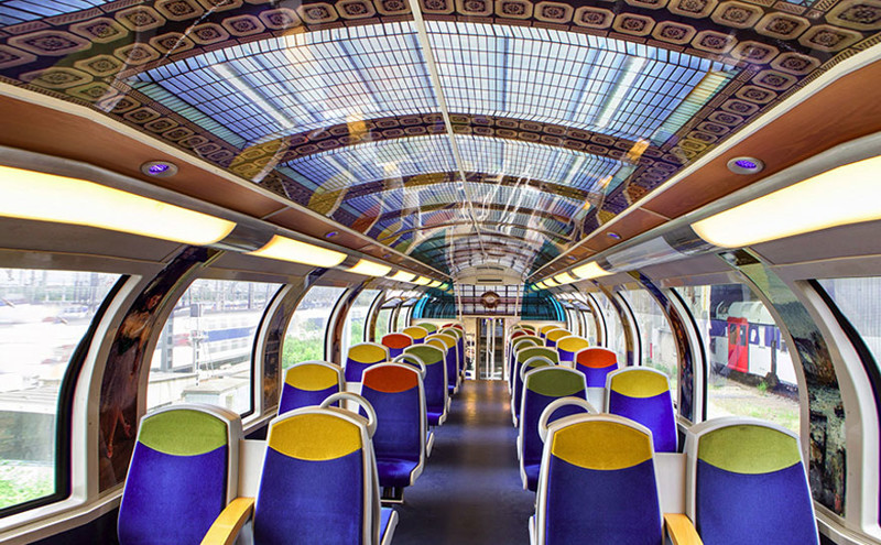 Французские поезда превратили в передвижные музеи