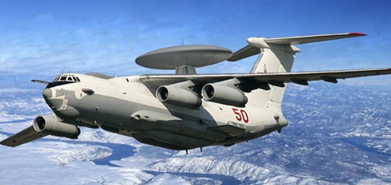 Минобороны России представло новейший самолет А-50У