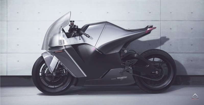 Проект электрического мотоцикла Camal Bold получил такие особенности: