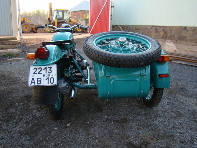 Мотоцикл "Урал" 1981 года с пробегом 5 километров
