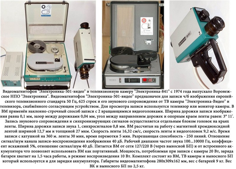 Советские видеомагнитофоны, дефицитные и редкие