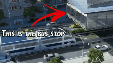 Так будет выглядеть автобусная остановка 