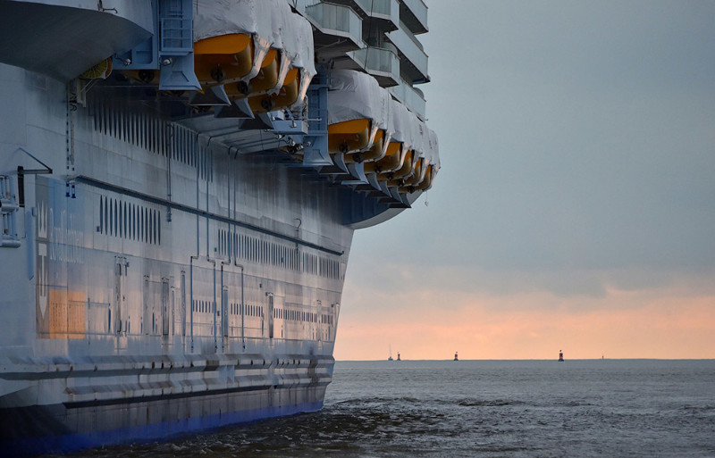 Крупнейший в мире круизный лайнер готов к путешествию