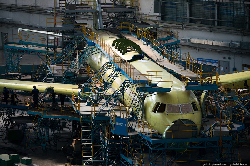 Производство самолётов Ту-160, Ту-22М3 и Ту-214. КАЗ им. Горбунова