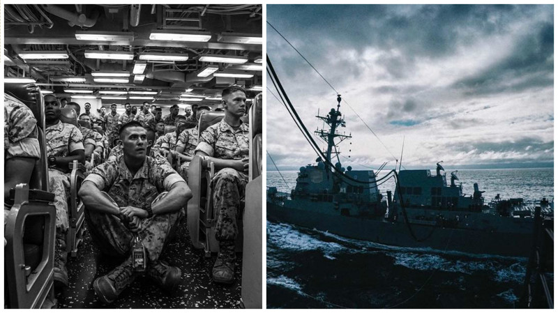 20 снимков в Инстаграме, иллюстрирующих быт моряков США