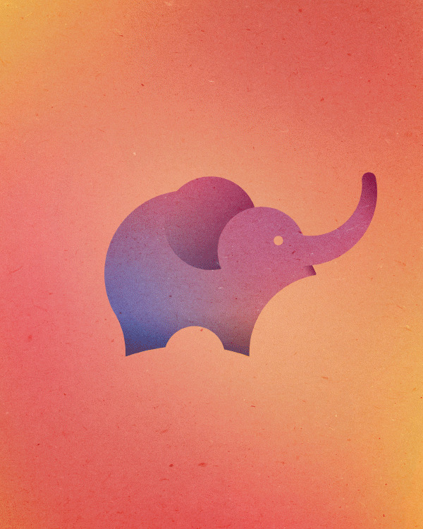 Художница создала 13 животных из 13 кругов, вдохновившись логотипом Twitter  